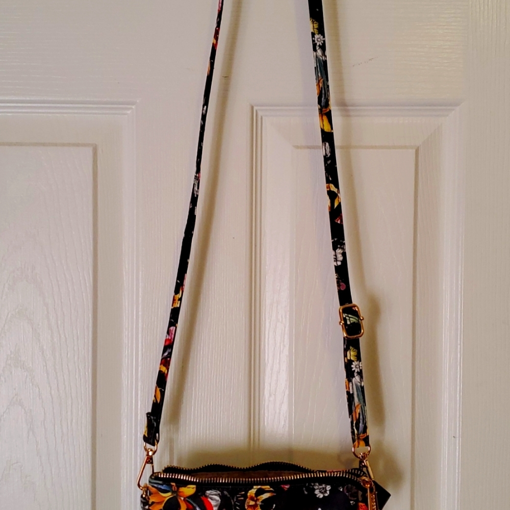 Black Dasein over the shoulder cross bag